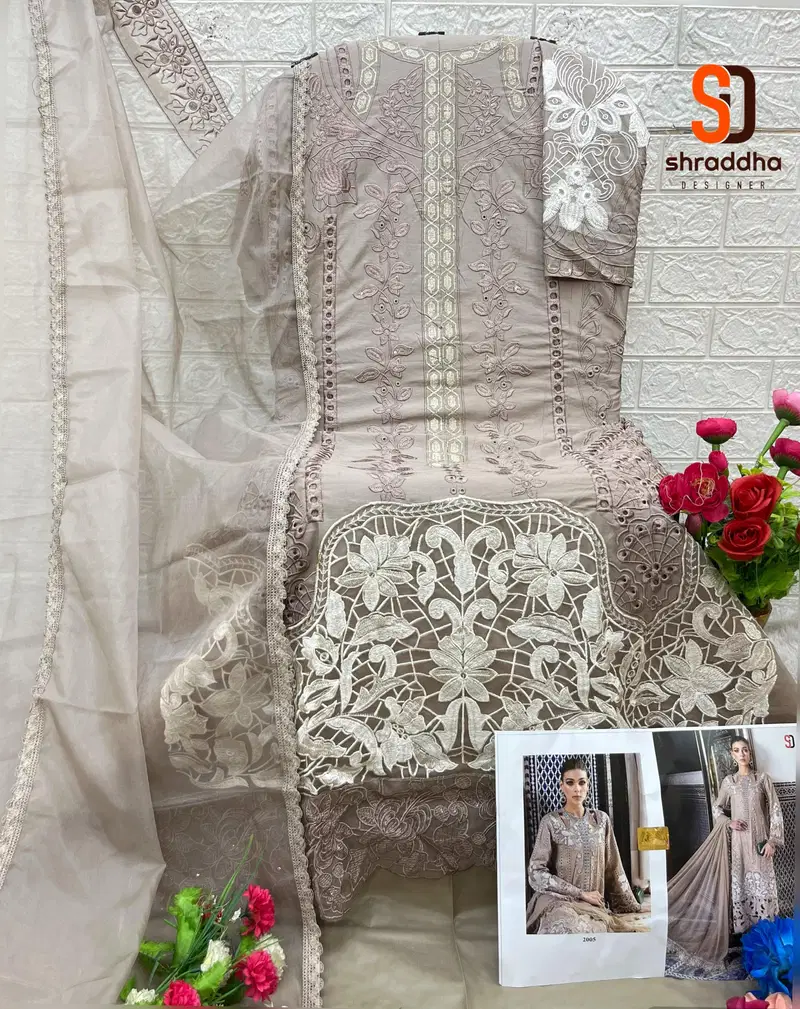 Maria B Lawn Vol 2 By Shraddha Pure Cotton Pakistani Suits Orders In India